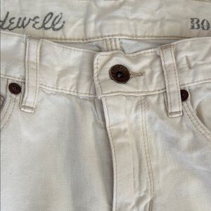Madewell Women’s Cream Jeans